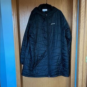 Columbia Black Hooded Jacket